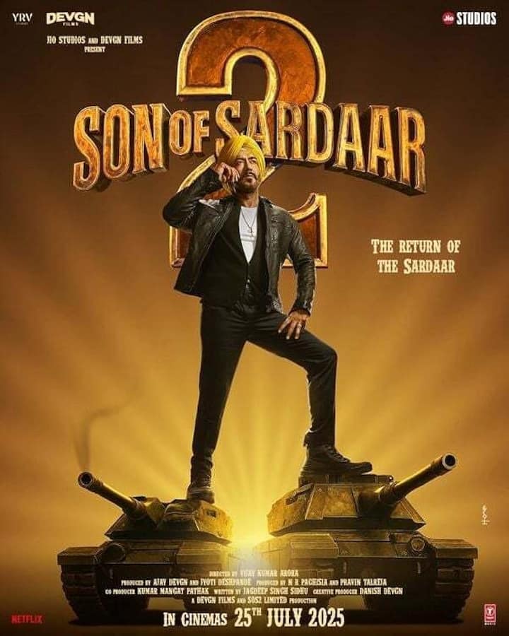 बता दें कि इन दिनों अजय देवगन अपनी फिल्म ‘सन ऑफ सरदार 2’ को लेकर सुर्खियों में हैं. ये फिल्म आज यानि 1 अगस्त को थिएटर्स में रिलीज हो चुकी है.