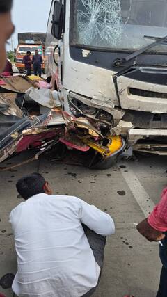 बीड : शिवशाही बसचा आणि ऑटोचा अपघात!