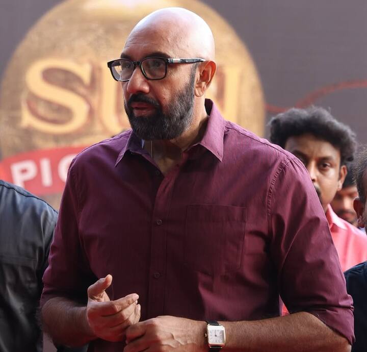 'కూలీ' ట్రైలర్ విడుదల కార్యక్రమంలో సత్యరాజ్ (Image Courtesy: Sunpictures / Instagram)