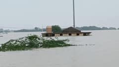 बांदा में यमुना और केन नदी ने दिखाया रौद्र रूप, 2 दर्जन से ज्यादा गांवों में घुसा पानी