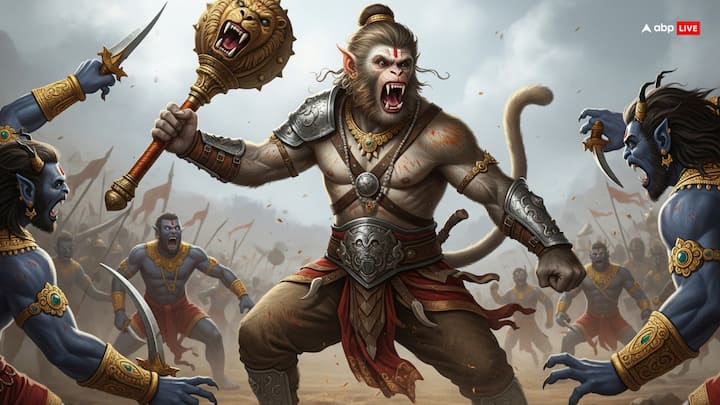 यमदेव के अंश से जन्मे शरभ भी राक्षसों से युद्ध में शामिल थे. उनके पराक्रम का वर्णन कम ही मिलता है.