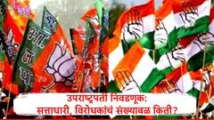 उपराष्ट्रपती पदाची निवडणूक जाहीर, सत्ताधारी अन् विरोधकांचं संख्याबळ किती? जाणून घ्या आकडेवारी