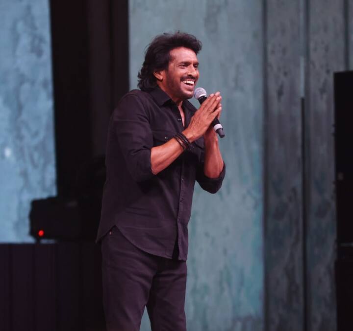 'కూలీ' ట్రైలర్ విడుదల కార్యక్రమంలో రియల్ స్టార్ ఉపేంద్ర (Image Courtesy: Sunpictures / Instagram)