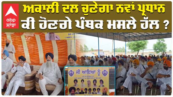 ਨਵਾਂ Akali Dal ਚੁਣੇਗਾ ਨਵਾਂ ਪ੍ਰਧਾਨ, ਕੀ ਹੋਣਗੇ ਪੰਥਕ ਮਸਲੇ ਹੱਲ ? Abp Sanjha