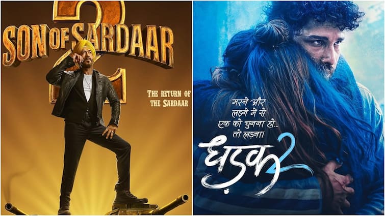 Ajay Devgn’s Son of Sardaar 2 Takes Lead Over Siddhant-Triptii Starrer Dhadak 2