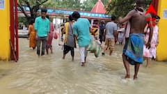 বিপদসীমার উপরে কোপাইয়ের জল, প্লাবিত কঙ্কালীতলা মন্দির