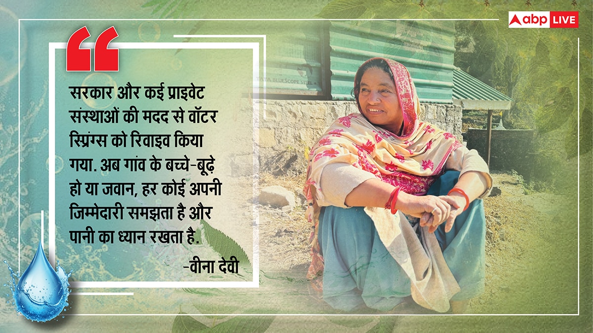 पहाड़ की प्यास बुझाने के लिए खोले वॉटर स्प्रिंग्स के रास्ते, मैदानी इलाकों पर भी कर रहे 'अहसान