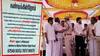 திமுக எம்.பி., எம்.எல்.ஏ மேடையில் மோதல் ! மன்னிப்பு கேட்க போஸ்டர்,திமுக-வில் வெடித்த  உட்கட்சி  பூசல்?