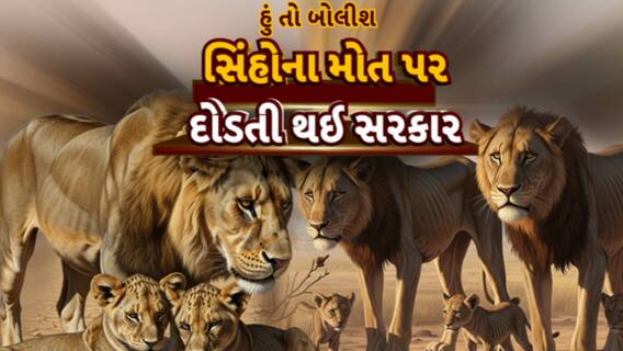 Hun To Bolish : હું તો બોલીશ : સિંહોના મોત પર દોડતી થઈ સરકાર