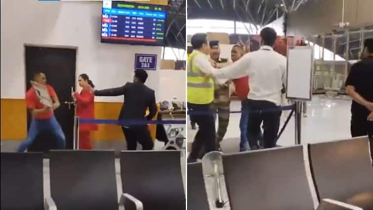 ‘Spine Fracture, Jaw Injuries’: Army Officer Assaults SpiceJet Staffers Over Extra Baggage Weight — VIDEO