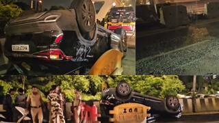 Mumbai Car Accident: рдореБрдВрдмрдИрдЪреНрдпрд╛ рдкрд╢реНрдЪрд┐рдо рджреНрд░реБрддрдЧрддреА рдорд╛рд░реНрдЧрд╛рд╡рд░ рдкрд╣рд╛рдЯреЗ рднреАрд╖рдг рдЕрдкрдШрд╛рдд, рдбрд┐рд╡реНрд╣рд╛рдпрдбрд░рд▓рд╛ рдареЛрдХреВрди рдХрд╛рд░ рдкрд▓рдЯреА