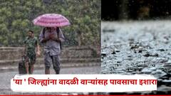 विदर्भ मराठवाड्यातील 'या ' जिल्ह्यांना वादळी वाऱ्यांसह पावसाचा इशारा ; पुढील 2 दिवस कुठे काय स्थिती?