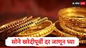 Gold Rate : सोने खरेदीचा विचार करताय? आठवड्यात सोनं स्वस्त झालं की महागलं जाणून घ्या