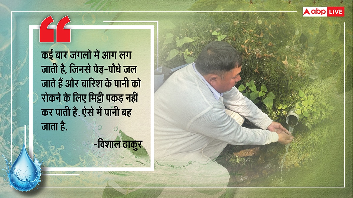 पहाड़ की प्यास बुझाने के लिए खोले वॉटर स्प्रिंग्स के रास्ते, मैदानी इलाकों पर भी कर रहे 'अहसान