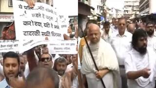 Jain Community on Dadar Kabutar khana: рджрд╛рджрд░ рдХрдмреБрддрд░рдЦрд╛рдиреНрдпрд╛рд╡рд░реАрд▓ рдкрд╛рд▓рд┐рдХреЗрдЪреНрдпрд╛ рдХрд╛рд░рд╡рд╛рдИрдирдВрддрд░ рдЬреИрди рд╕рдорд╛рдЬ рдЖрдХреНрд░рдордХ, рдореБрдВрдмрдИрдд рд╢рд╛рдВрддреАрджреВрдд рдпрд╛рддреНрд░рд╛ рдХрд╛рдврд▓реА