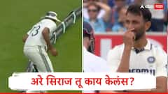 अरे मोहम्मद सिराज तू काय केलंस? कॅच नाही तर मॅच सोडली, प्रसिद्ध कृष्णाचा पडला चेहरा, तर कर्णधाराने धरलं डोकं, Video