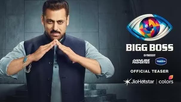 सलमान खान के शो बिग बॉस 19 का प्रोमो रिलीज हो गया है। अब जल्द ही यह शो आपके टीवी स्क्रीन पर आने वाला है।