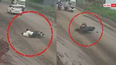 Video: तीन घंटे में एक ही जगह हुए 10 हादसे, सीसीटीवी में कैद हुआ खतरनाक मंजर, देखें वीडियो