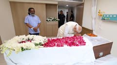 WATCH | PM Modi Visits Sir Ganga Ram Hospital To Pay Last Respects To Ex-Jharkhand CM Shibu Soren