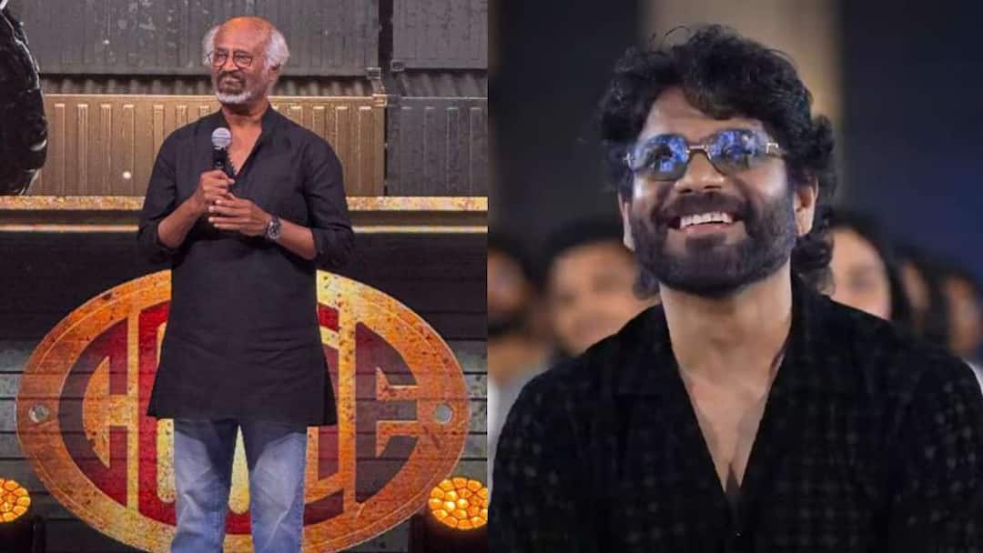 Rajinikanth: నా జుట్టు ఊడిపోయింది... నాగ్ ఇంకా యంగ్గానే ఉన్నారు - కింగ్పై తలైవా రజినీకాంత్ ప్రశంసలు Rajinikanth opens up admiration on king nagarjuna fitness in coolie movie pre release event Rajinikanth: నా జుట్టు ఊడిపోయింది... నాగ్ ఇంకా యంగ్గానే ఉన్నారు - కింగ్పై తలైవా రజినీకాంత్ ప్రశంసలు