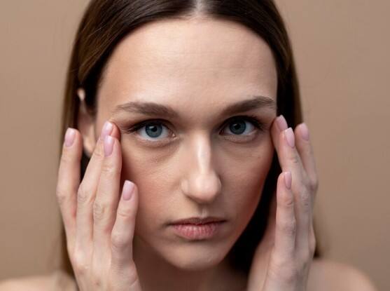 आंखों के नीचे सूजन: अगर आपकी आंखों के नीचे लगातार सूजन बनी रहती है, तो ये किडनी से जुड़ी समस्या का संकेत हो सकता है.