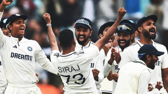 टेस्ट क्रिकेट में भारत की सबसे करीबी जीत, ओवल में हारी हुई बाजी जीती टीम इंडिया; सीरीज 2-2 से बराबर