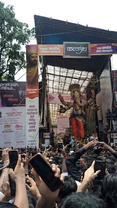 काळाचौकीचा महागणपती आगमन सोहळा 2025