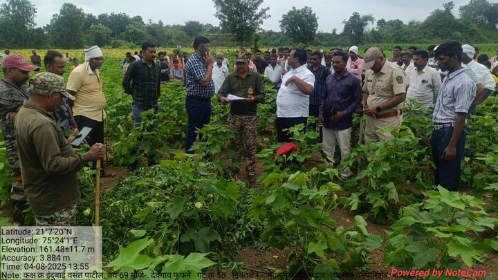 इंदुबाई वसंत पाटील असं मृत महिलेचं नाव असून, त्या शेतात काम करत असताना हा हल्ला झाला.