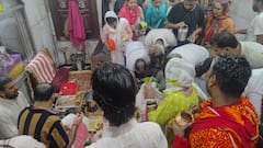 हरिद्वार के दक्ष मंदिर में सावन के आखिरी सोमवार पर उमड़ा भक्तों का सैलाब, सुरक्षा के कड़े इंतजाम