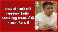 Harsh Sanghavi: રાજ્યમાં કાયદો અને વ્યવસ્થાની સ્થિતિ જાણવા ગૃહ રાજ્યમંત્રીએ નવતર પહેલ કરી