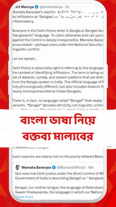'বাংলা বলে কোনও ভাষা নেই', দিল্লি পুলিশের ফরমানের পর অমিত মালব্যের পোস্টে তোলপাড়