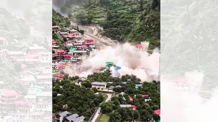 ধরালী গ্রামে মেঘভাঙা বৃষ্টির কিছু ক্ষণ পরেই নিকটবর্তী সুখী টপে মেঘভাঙা বৃষ্টি হয়।দুপুর ১টা ৪৫ মিনিটে দুর্যোগটি হয়। তার কিছু সময় পরেই উত্তরাখণ্ডের মুখ্যমন্ত্রীকে ফোন করেন কেন্দ্রীয় স্বরাষ্ট্রমন্ত্রী অমিত শাহ।