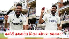 टॉप 10 सोडा, टॉप 20 मध्येही नाही...आयसीसी कसोटी क्रमवारीत मोहम्मद सिराज कोणत्या स्थानावर?, पाहा यादी
