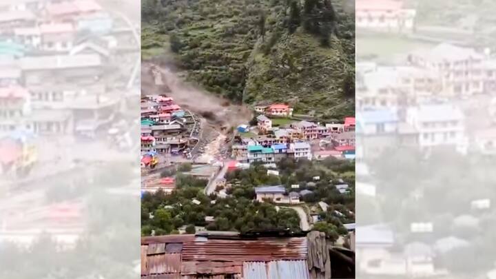 তলিয়ে যাচ্ছে নদী গর্ভে, চারদিক থেকে ত্রাহী ত্রাহী চিৎকার, মেঘভাঙা বৃষ্টির জেরে হড়পা বান!একদিনে দু’দুবার মেঘভাঙা উত্তরাখণ্ডের উত্তরকাশীতে।