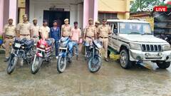 कुशीनगर पुलिस की बड़ी कार्रवाई, तीन बाइक चोर दबोचे, शातिराना अंदाज में देते थे वारदात को अंजाम