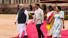 President Murmu And PM Modi Welcome Philippines President Marcos Jr With Ceremonial Honours In New Delhi