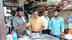 रक्षाबंधन से पहले नोएडा में मिलावटखोरी पर छापेमारी, तेल-मावा और मिठाइयों के नमूने सीज