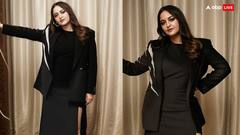 ‘कपड़े काले, लेकिन दिल सफेद’, ब्लैक आउटफिट में सोनाक्षी सिन्हा ने फलॉन्ट किया बॉस लेडी लुक, कैप्शन में लिखी ये बात