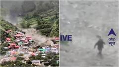 WATCH: 2 Men Miraculously Escape Uttarkashi Cloudburst Moments After Flash Floods Hit Village