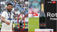 Mohammed Siraj News : सामनावीर मोहम्मद सिराजने अल्कोहोलची बॉटल नाकारली; भारतात कुठेही मिळत नाही, किती आहे किंमत?