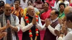 PM Modi Felicitated At Key NDA Meet; Resolution On Success Of Ops Sindoor, Ops Mahadev Passed