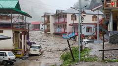 Heavy Rains Likely in Uttarkashi's Dharali After Cloudburst Kills 4; Rescue Ops May Be Hit