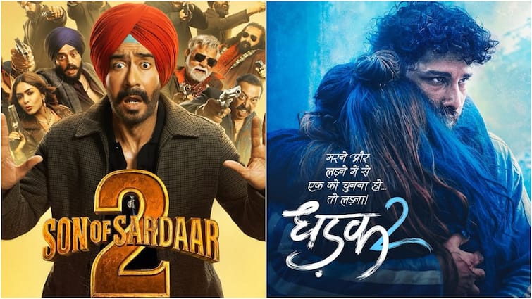 Dhadak 2 vs Son Of Sardaar 2: Which Film Is Winning The Box Office Battle?