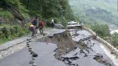 Uttarakhand Cloudburst Washes Out Uttarkashi-Harsil Road: VIDEO