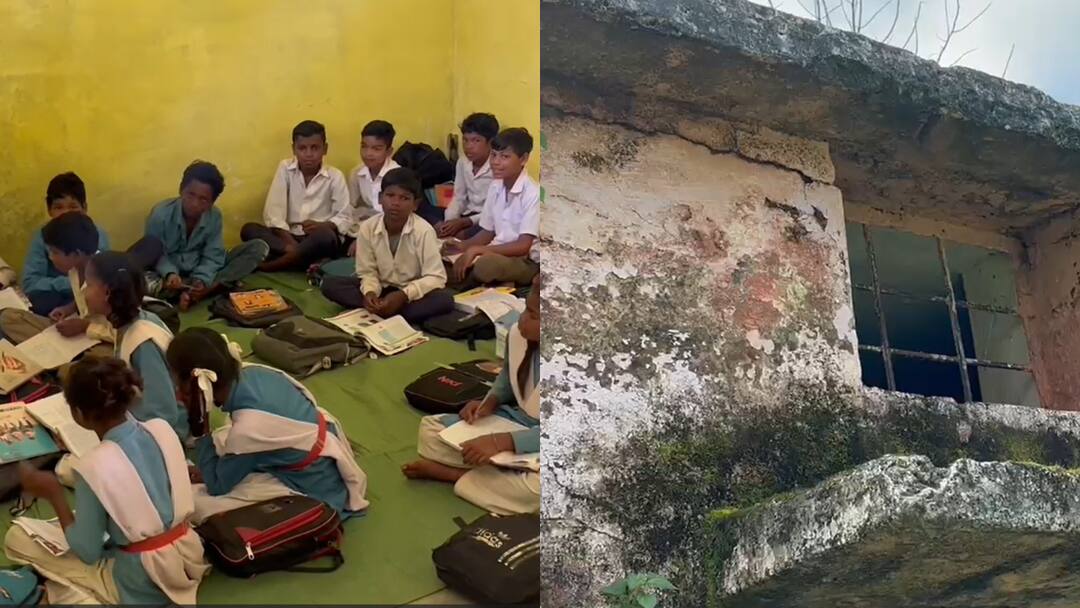 Dindori Dilapidated school buildings locked classes running in ration shops and kitchens ann डिंडौरी: जर्जर स्कूल भवनों में ताला, राशन की दुकान और किचन में चल रही कक्षाएं