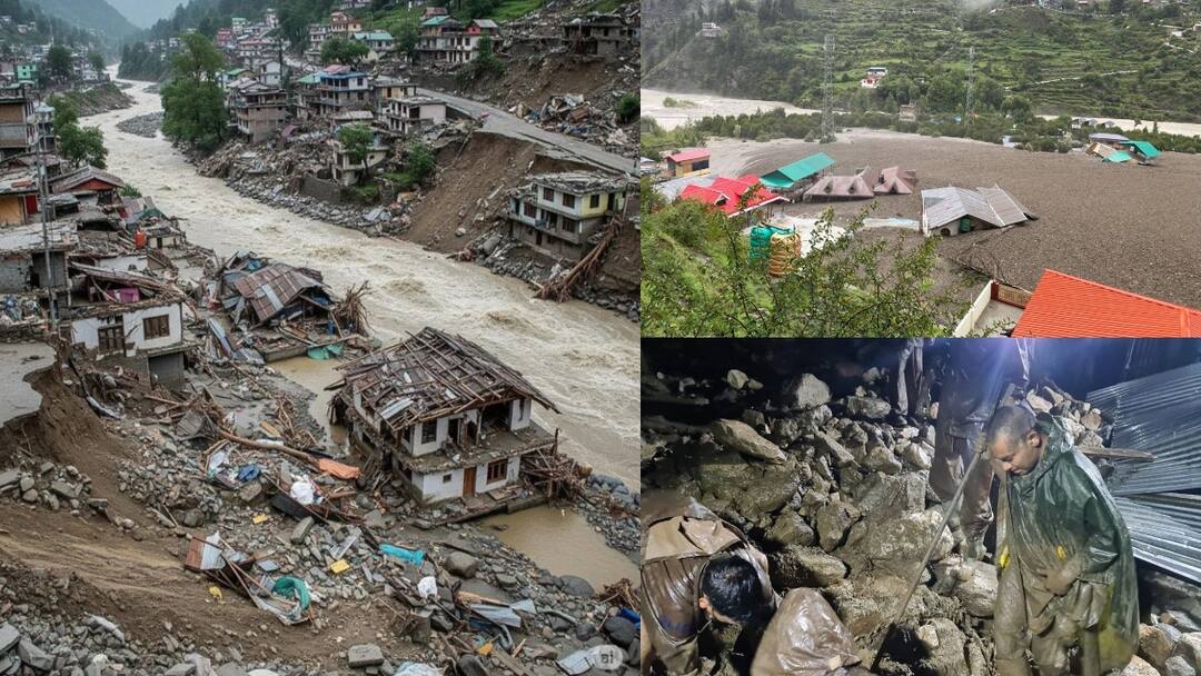 Uttarkashi Flood: சுனாமி உயர காட்டாற்று வெள்ளம்.. 100 பேர் மாயம் - அதிகரிக்கப்போகும் மரணம் - உத்தரகாசியில் பேரழிவு Uttarkashi Cloudburst flash floods 100 missing houses wash out including army soldiers Uttarkashi Flood: சுனாமி உயர காட்டாற்று வெள்ளம்.. 100 பேர் மாயம் - அதிகரிக்கப்போகும் மரணம் - உத்தரகாசியில் பேரழிவு