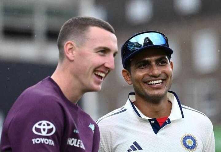 पाचव्या कसोटीसाठी मोहम्मद सिराजला सामनावीर म्हणून पुरस्कार देण्यात आला. तर मालिकावीर म्हणून शुभमन गिल आणि हॅरी ब्रुकला निवडण्यात आले.