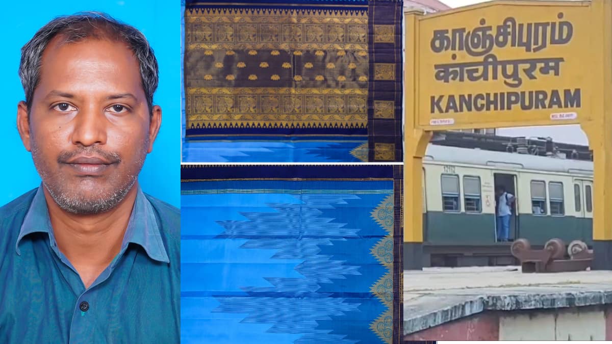 காஞ்சிபுரம் பட்டு புடவைக்கு 2 விருதுகள்! திரும்பிப் பார்த்த இந்தியா! சாதித்த காஞ்சி நெசவாளர்! 