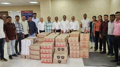 महाराष्ट्र में शराब तस्करी का भंडाफोड़, 13 लाख की विदेशी शराब जब्त, तस्कर गिरफ्तार
