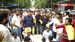 दिल्ली: SSC परीक्षा में भ्रष्टाचार के खिलाफ AAP की छात्र इकाई का प्रदर्शन, निष्पक्ष जांच की मांग